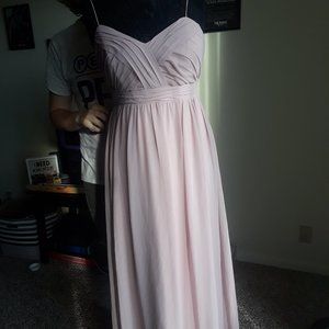 Blush Pink Alred Angleo Gown
